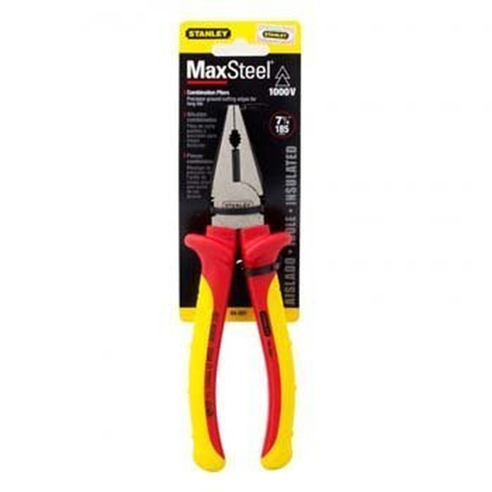 Kìm điện tổ hợp cách điện 1000V Stanley 84-002 8 inch