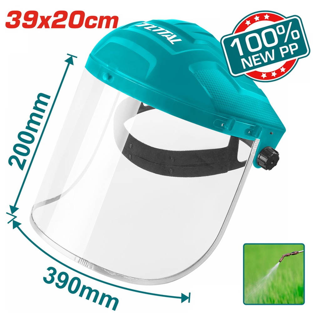 Kính bảo hộ che mặt Total TSP631 390 × 200 mm