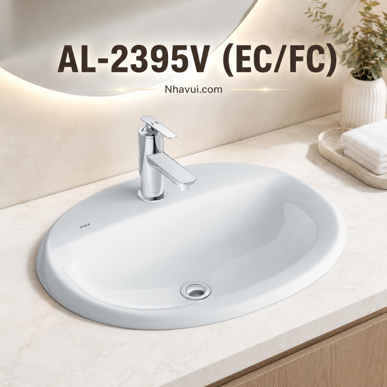 Lavabo INAX AL-2395V / L-2395V EC/FC