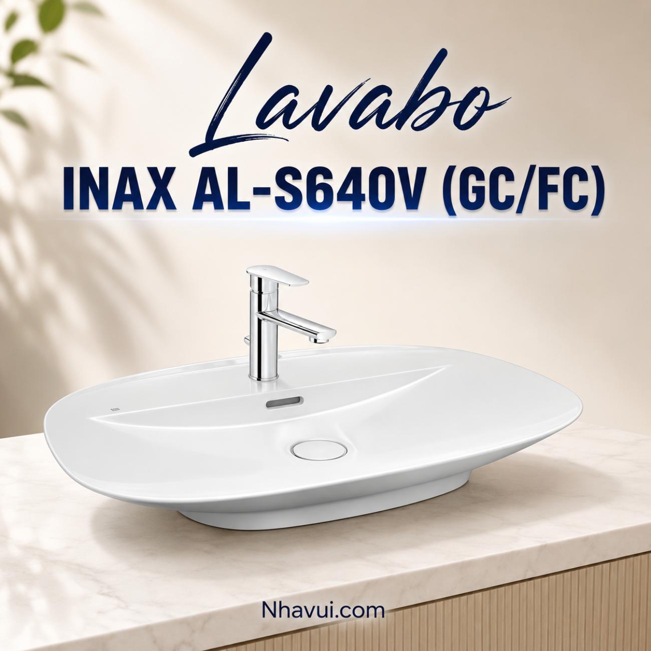 Lavabo INAX AL-S640V GC/FC