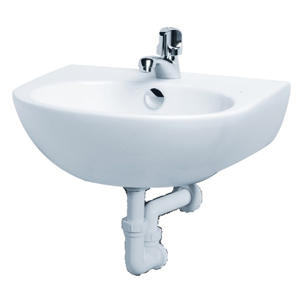 Lavabo treo tường Caesar L2140 – 405 x 405 x 185mm chính hãng, bảo hành 24 tháng