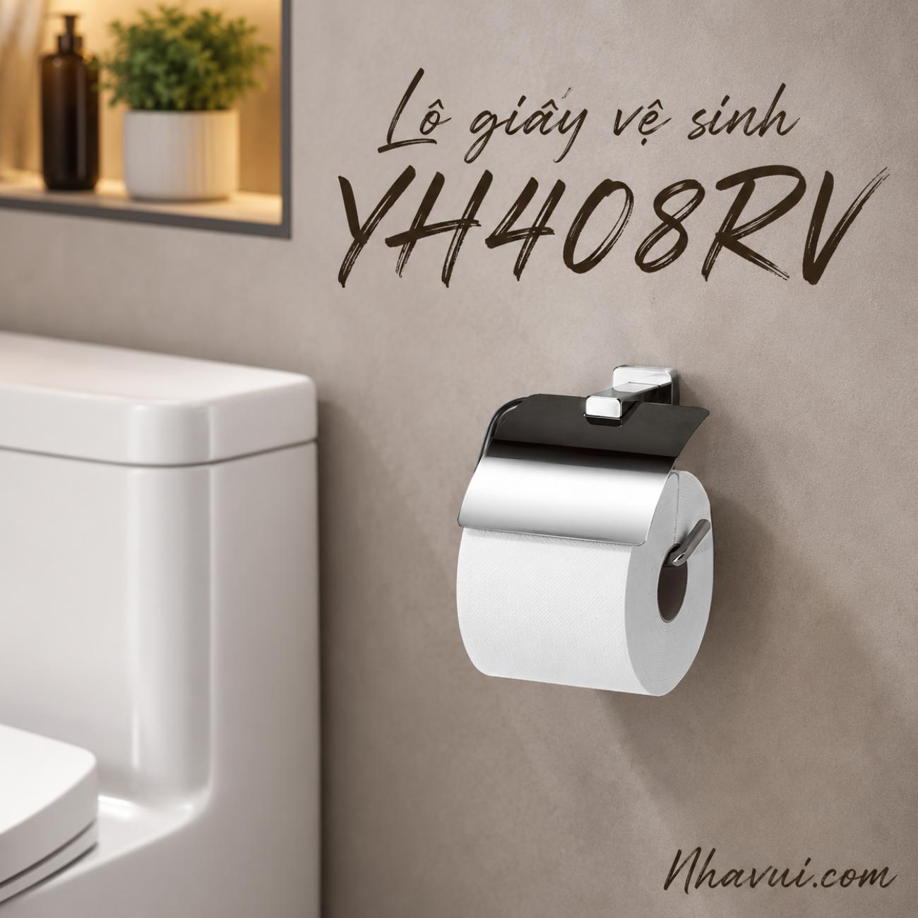 Lô giấy vệ sinh TOTO YH408RV loại vuông có nắp che