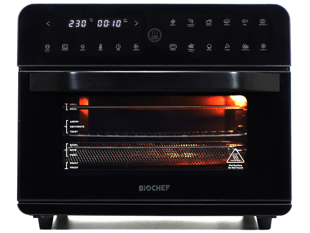Lò nướng đối lưu chiên không dầu BioChef AU25 25 lít