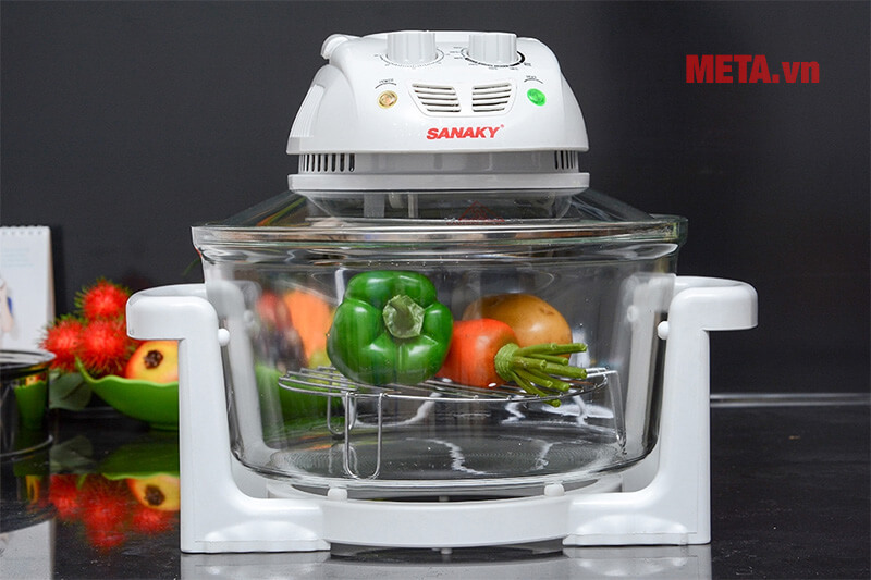 Lò nướng thủy tinh Sanaky VH 158T 15 lít
