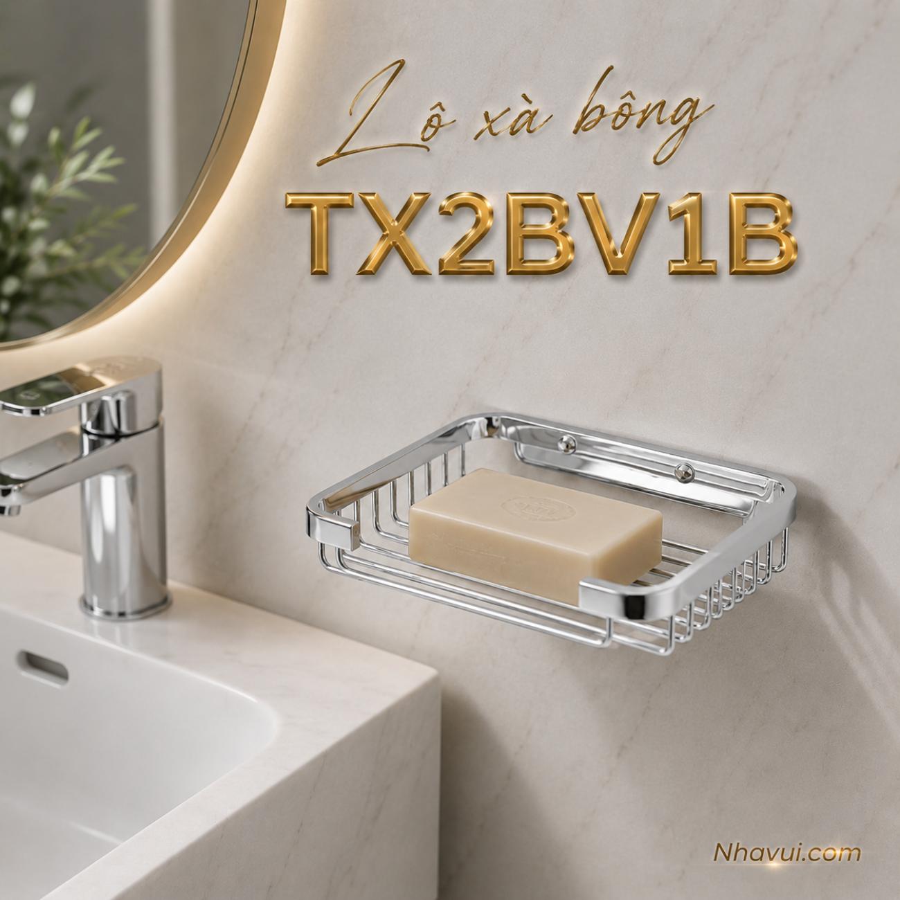 Lô xà bông TOTO TX2BV1B kích thước 157 x 107 mm