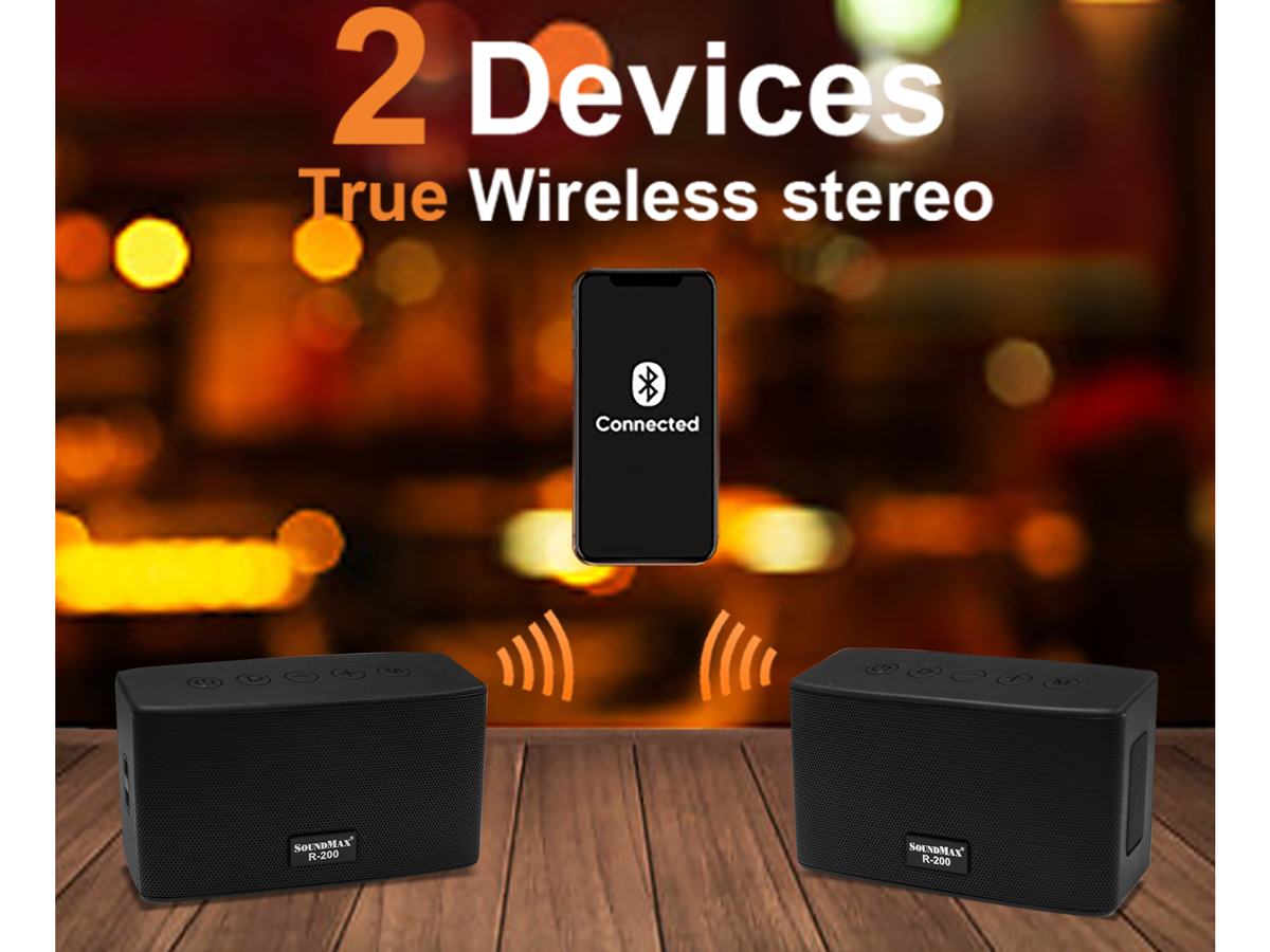 Loa bluetooth di động SoundMax R-200