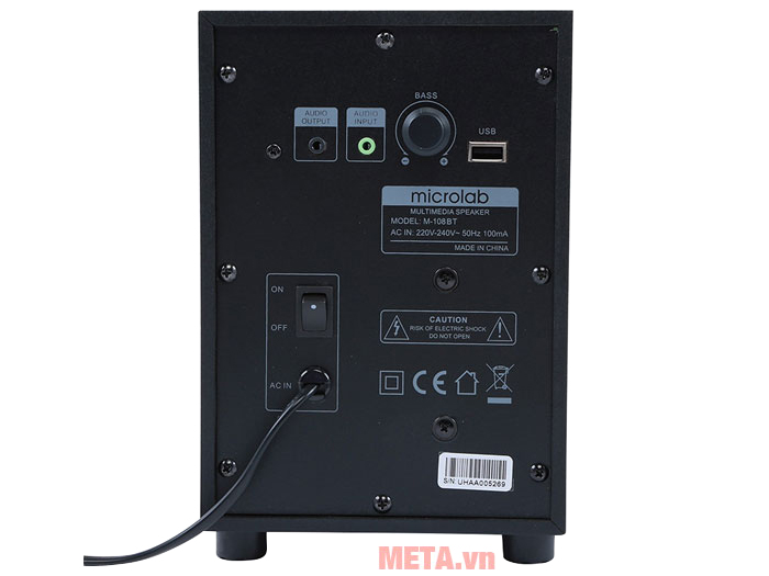Loa Bluetooth Microlab M108-BT