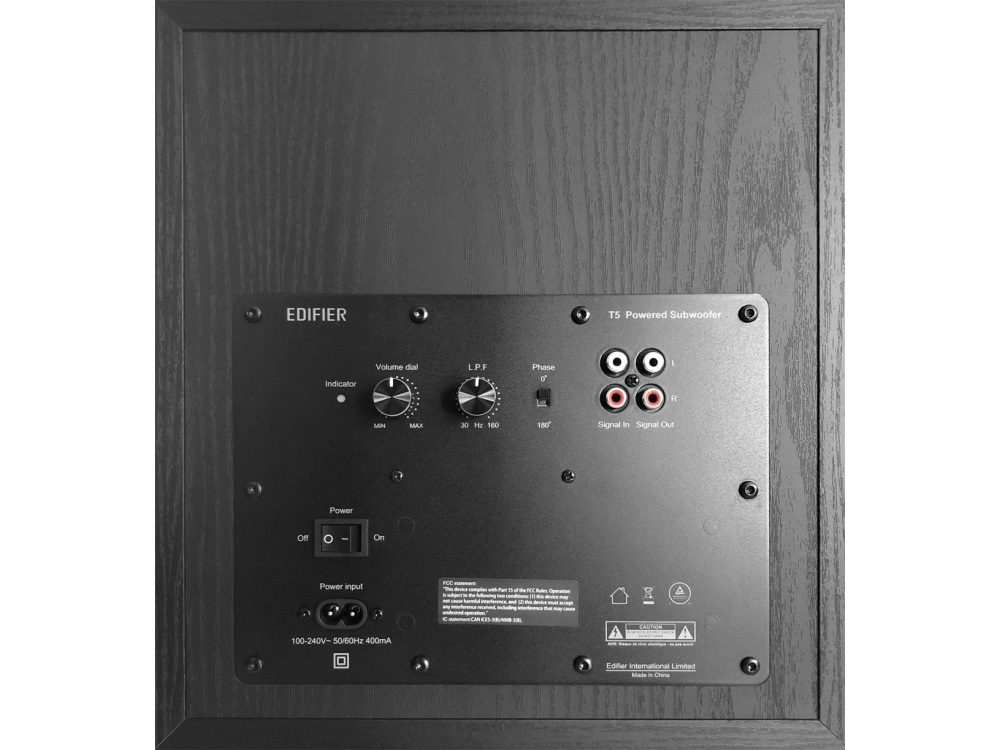 Loa siêu trầm Edifier T5 bass 8 inch