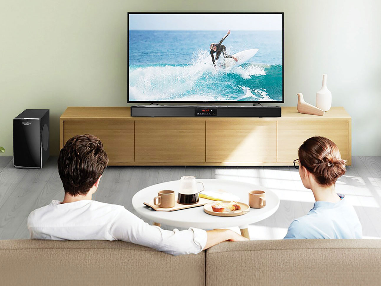 Loa soundbar SoundMax SB-212 2.1