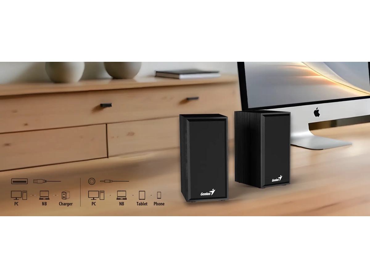 Loa vi tính Genius SP-HF180 2.0 cổng USB
