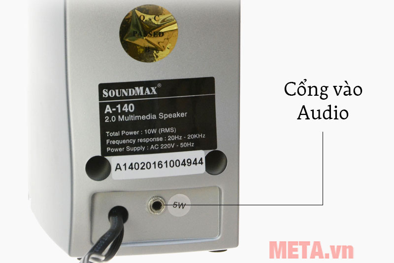 Loa vi tính SoundMax A140 2.0