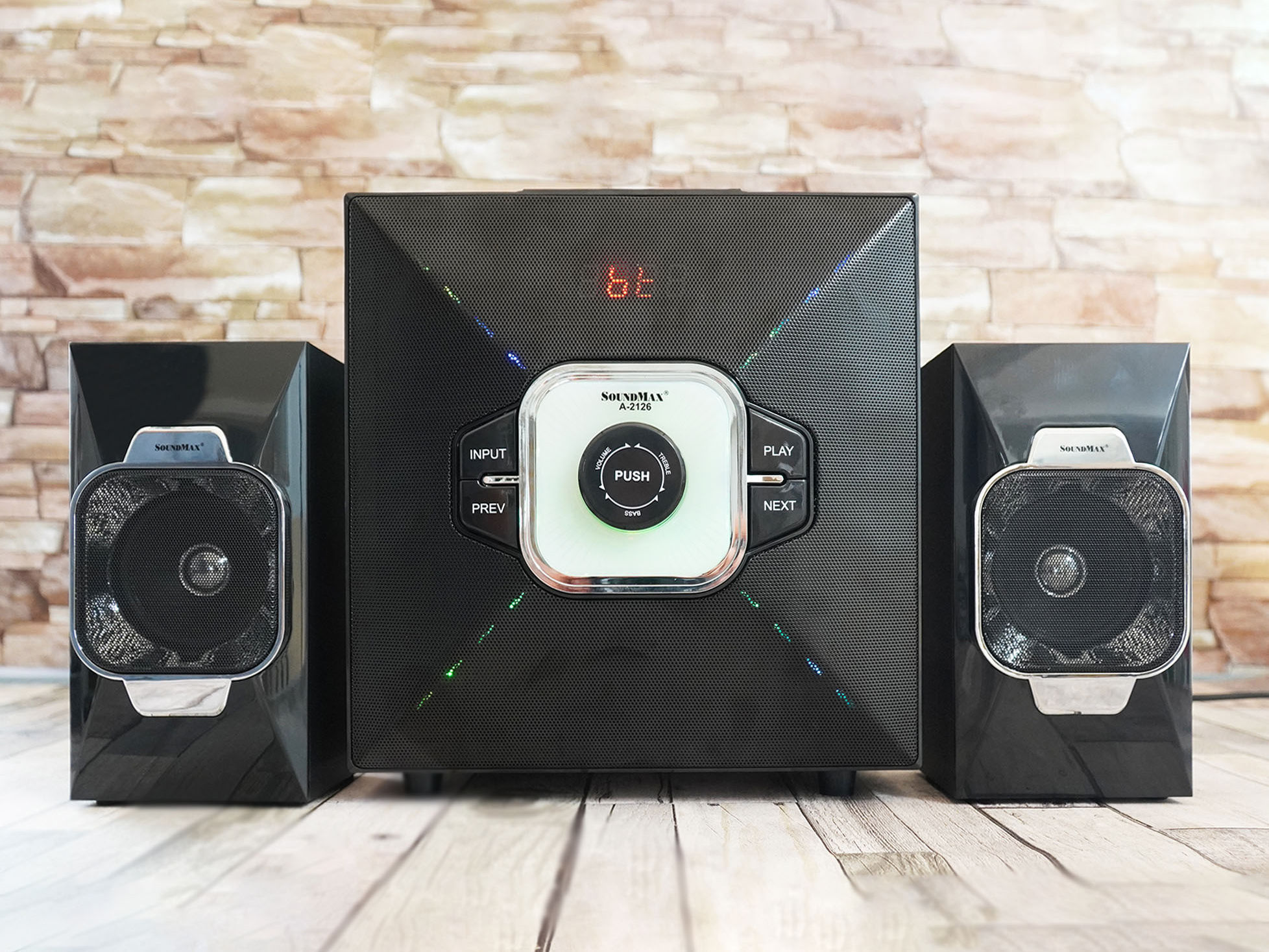 Loa vi tính SoundMax A2126 2.1 Bluetooth