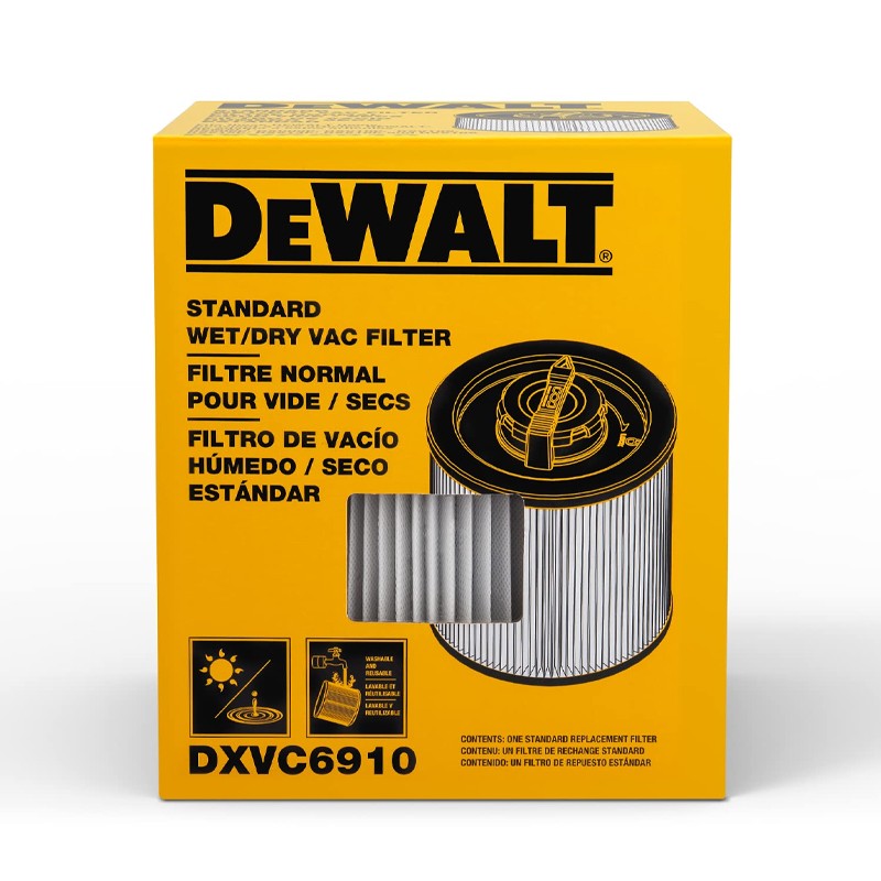 Lõi lọc bụi máy hút bụi khô ướt Dewalt DXVC6910 (cho DXV23P, DXV30S)