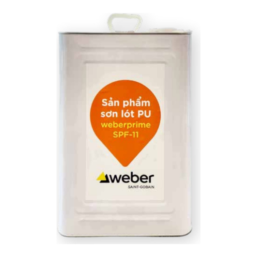 Lớp lót cho chống thấm PU Weber weberprime SPF-11 thùng 17kg