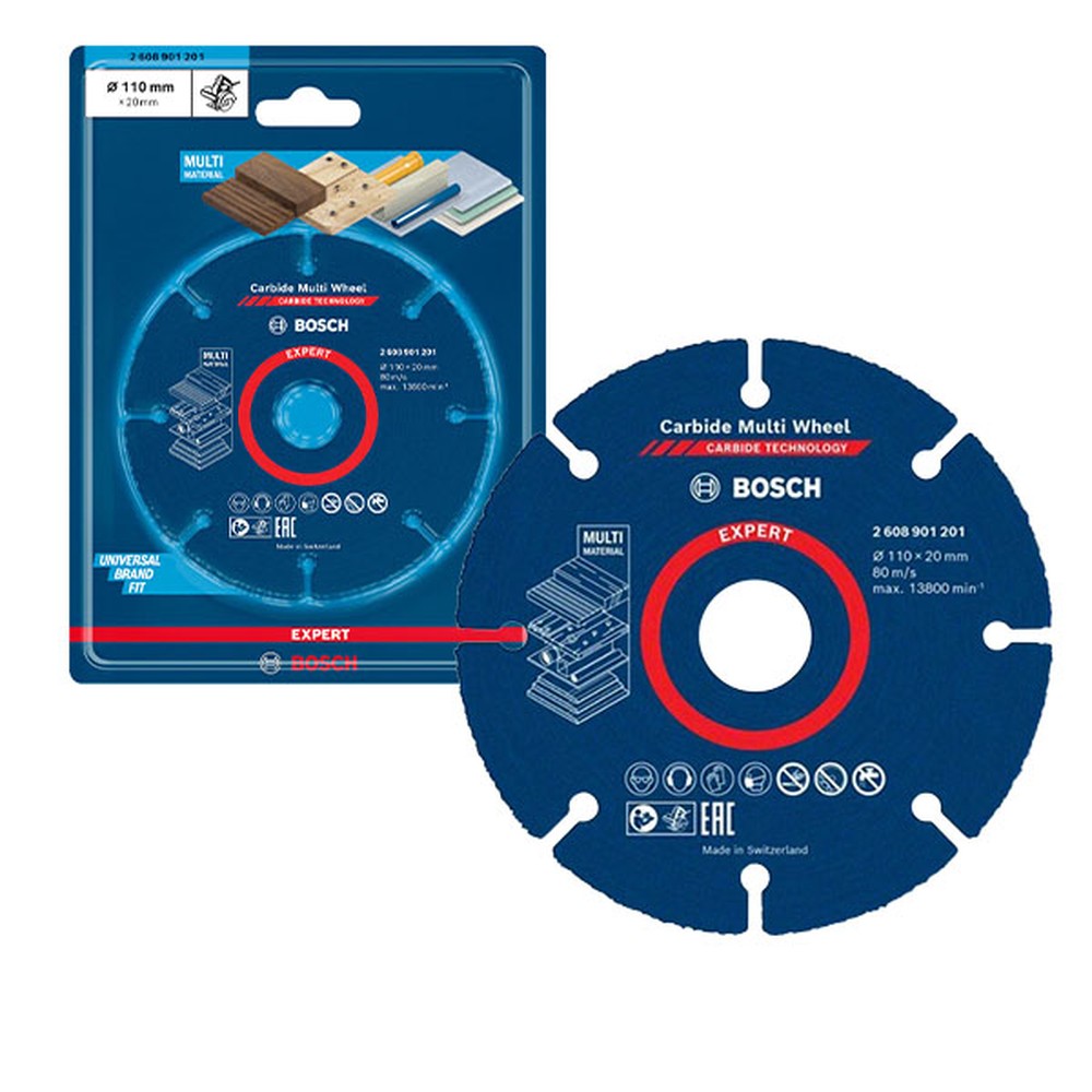 Lưỡi cắt đa năng Bosch Expert Carbide Multi Wheel 2608901201 110 × 20 mm