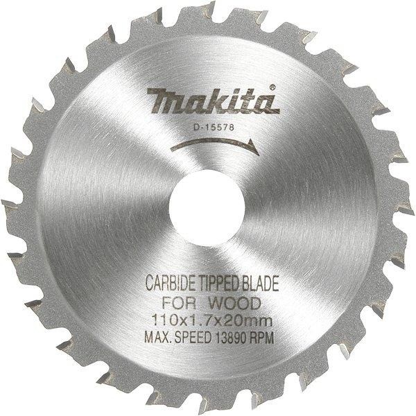 Lưỡi cưa gỗ hợp kim Makita D-15578 110 mm 24 răng