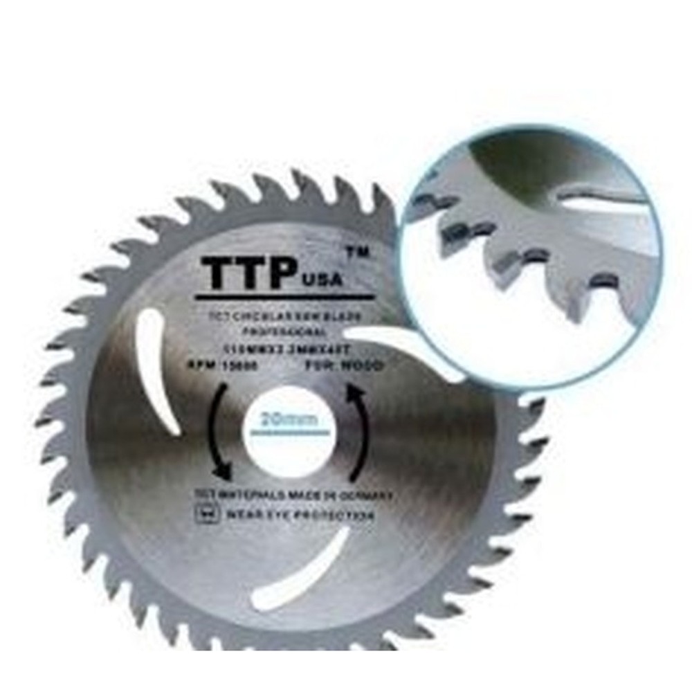Lưỡi cưa gỗ TTP USA 222-110040-3S 110 mm 40 răng