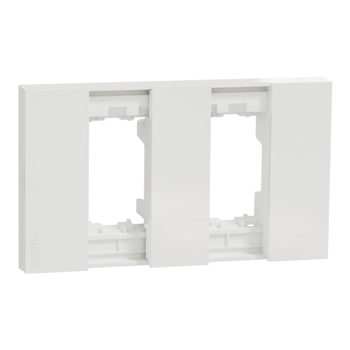 Mặt công tắc ổ cắm Schneider AvatarOn A 1–3 thiết bị size S, màu trắng
