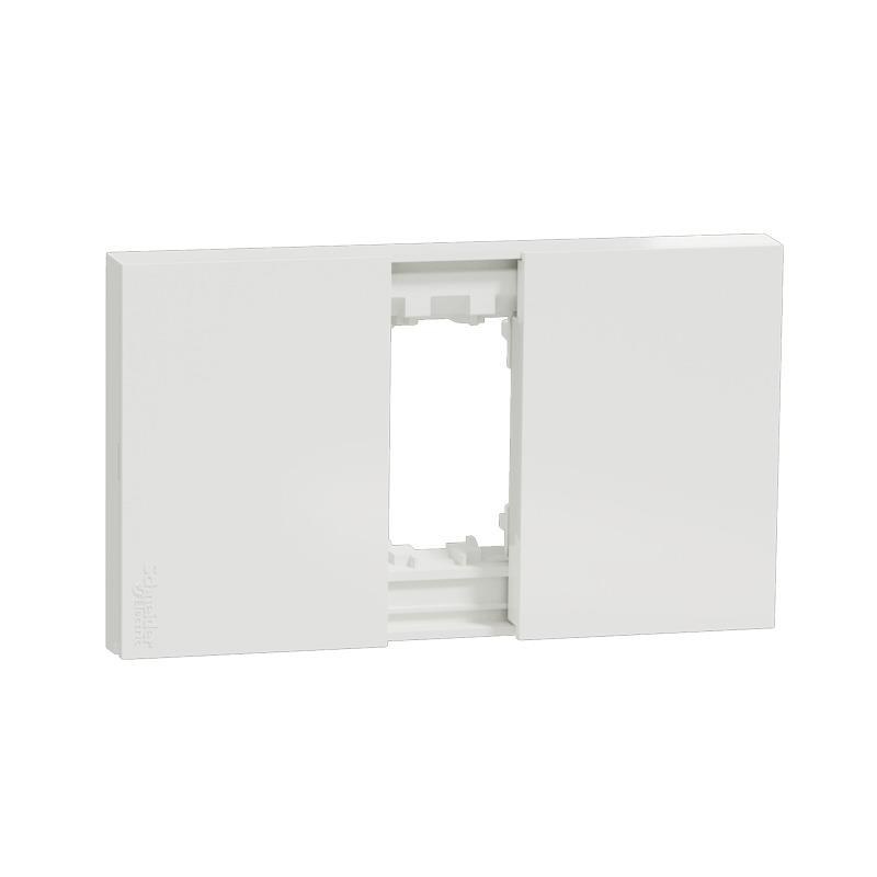 Mặt công tắc ổ cắm Schneider AvatarOn A 1–3 thiết bị size S, màu trắng