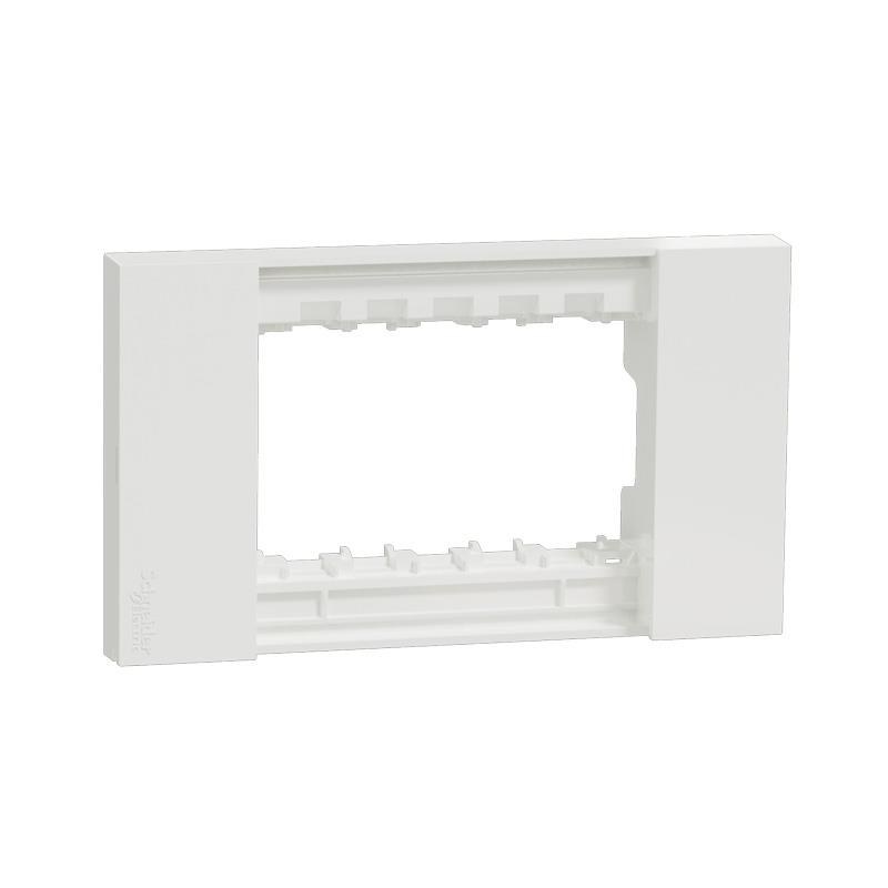 Mặt công tắc ổ cắm Schneider AvatarOn A 1–3 thiết bị size S, màu trắng