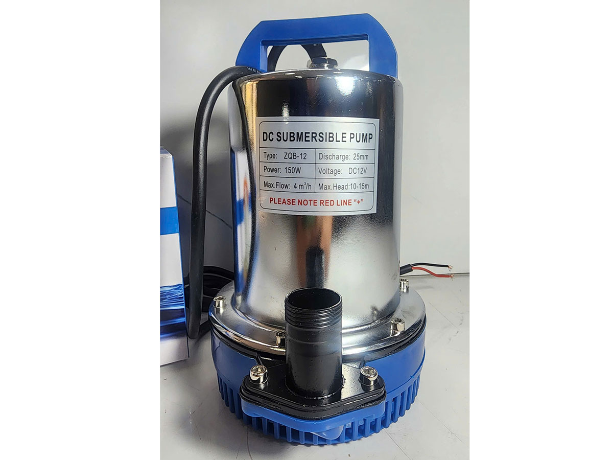 Máy bơm chìm ắc quy Happy HCS180DC12 12V