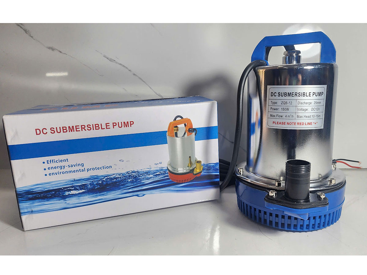 Máy bơm chìm ắc quy Happy HCS180DC12 12V