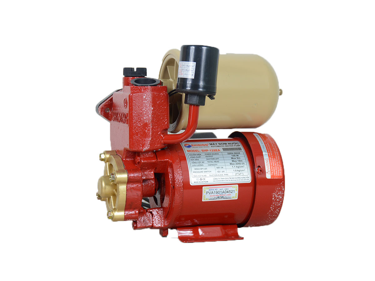 Máy bơm nước tăng áp tự động Shining SHP-128EA