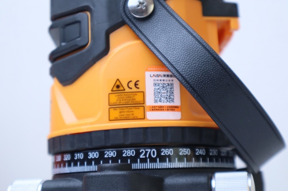 Máy cân mực laser 5 tia xanh Laisai LSG6860D – pin Li-ion 11,1 V kèm sạc