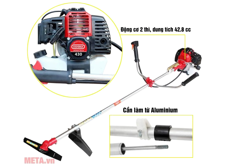 Máy cắt cỏ cầm tay Oshima 430