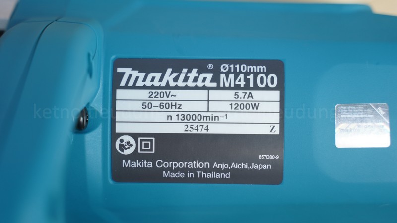 Máy cắt gạch đá Makita M4100B 110 mm