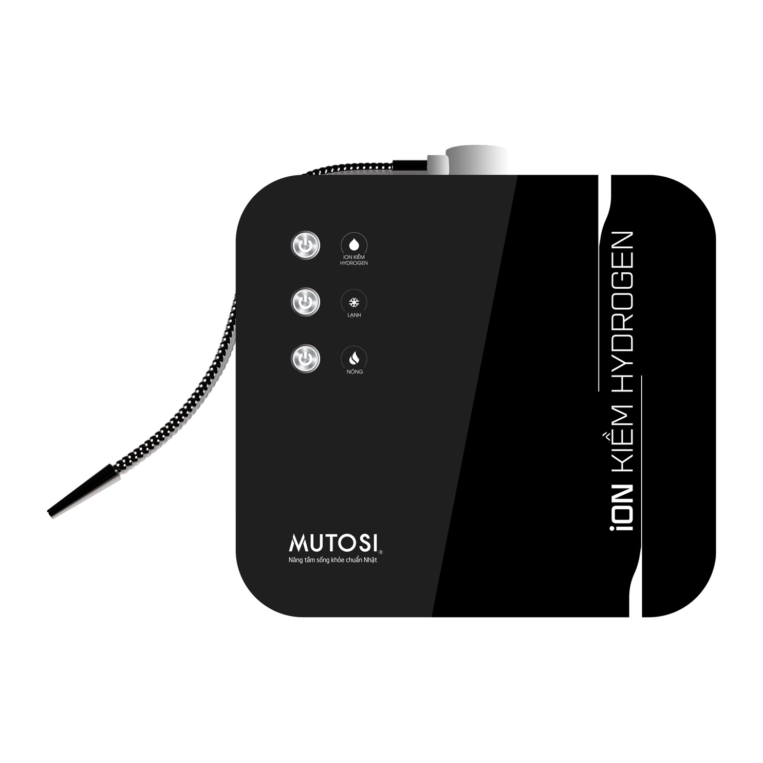 Máy chuyển đổi nước RO Mutosi MD-199H nóng lạnh, ion kiềm Hydrogen