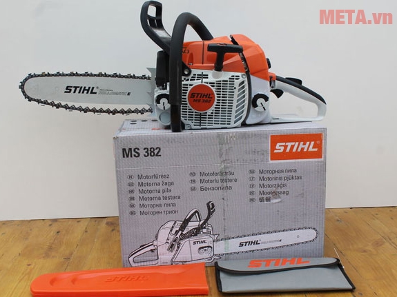 Máy cưa xích chạy xăng STIHL MS-382