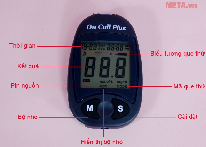 Máy đo đường huyết ACON On Call Plus