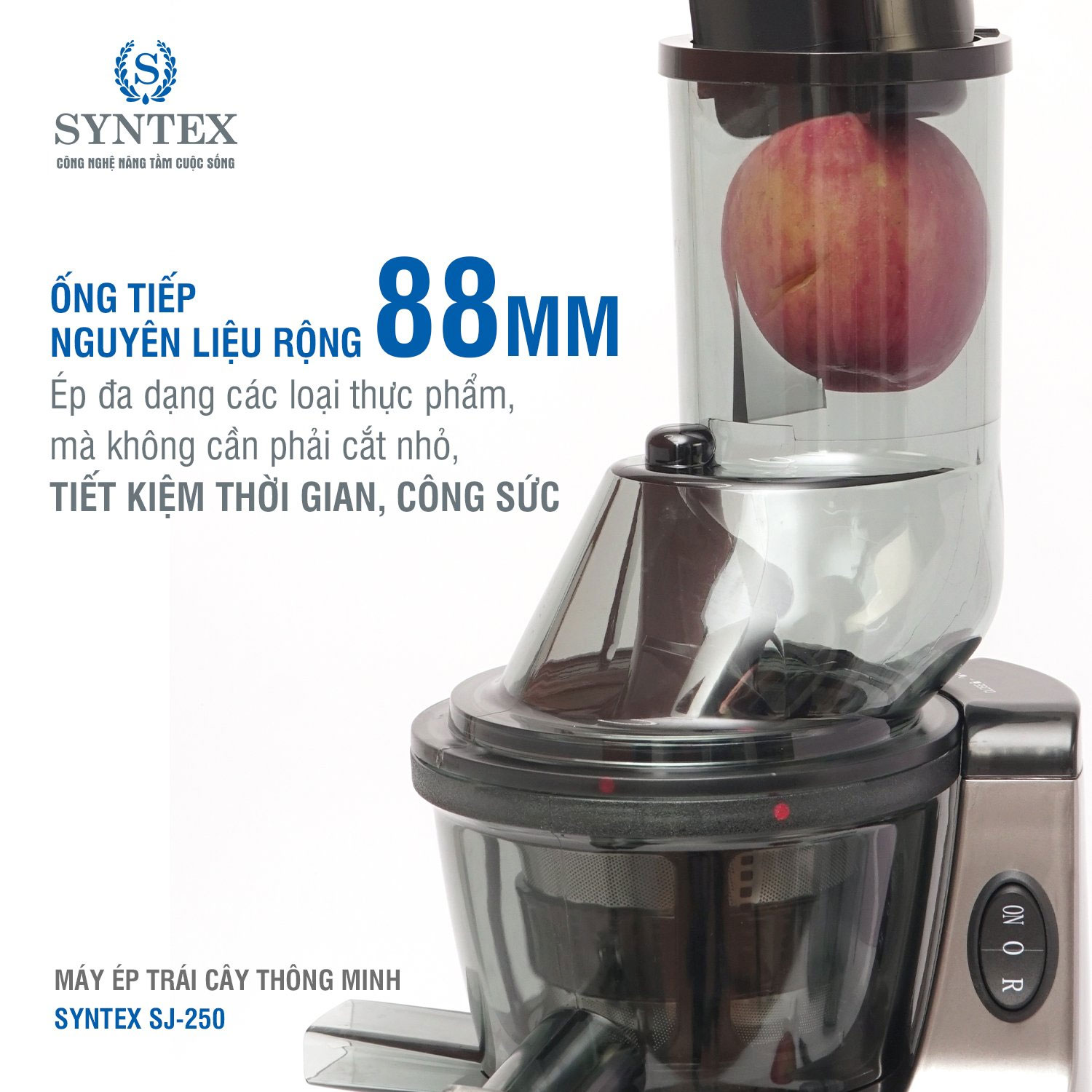 Máy ép chậm Syntex SJ250