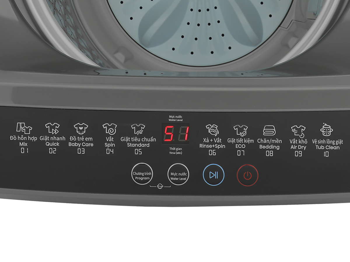 Máy giặt Hisense 8kg WTZQ8012UT cửa trên