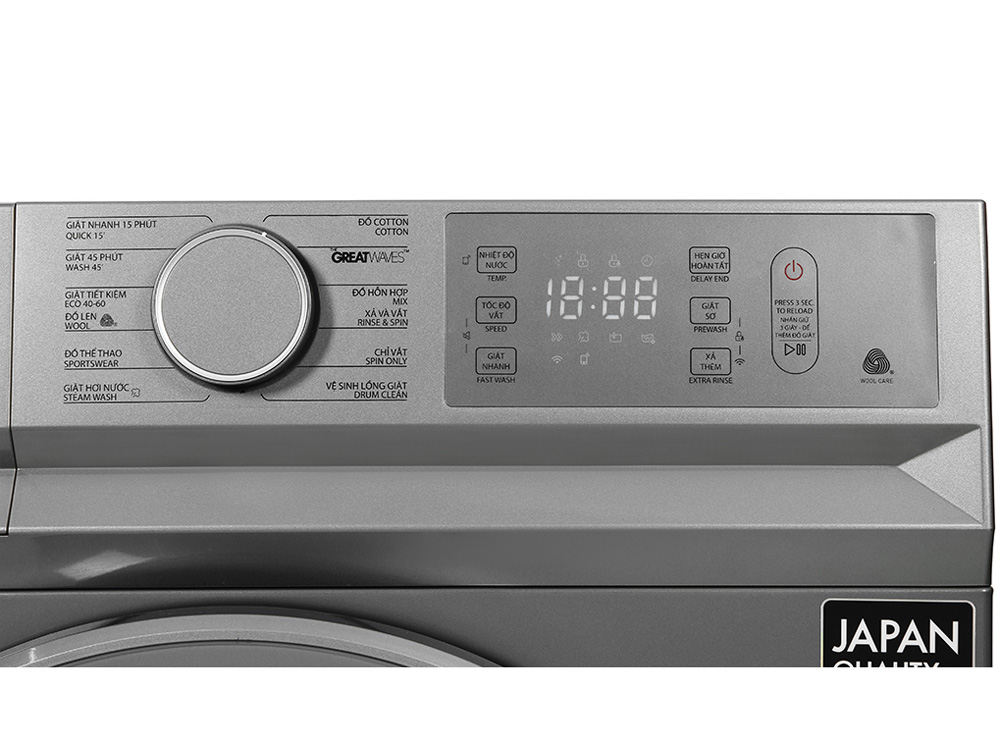 Máy giặt Toshiba inverter 10.5kg TW-BL115A2V(SS)