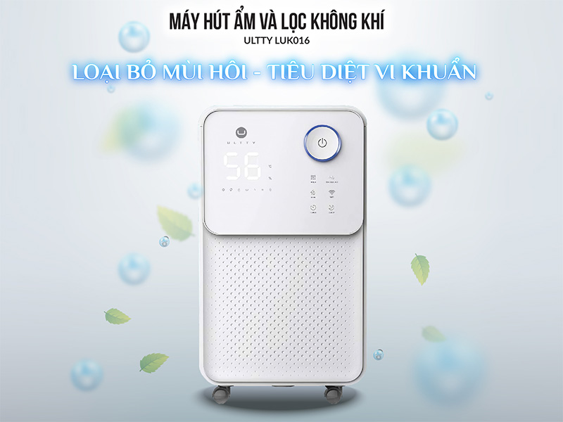 Máy hút ẩm lọc không khí Ultty LUK016