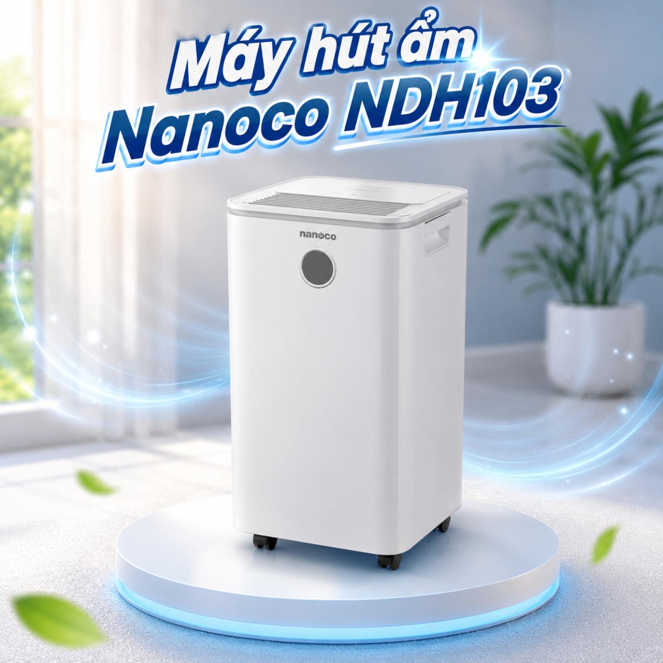 Máy hút ẩm Nanoco NDH103