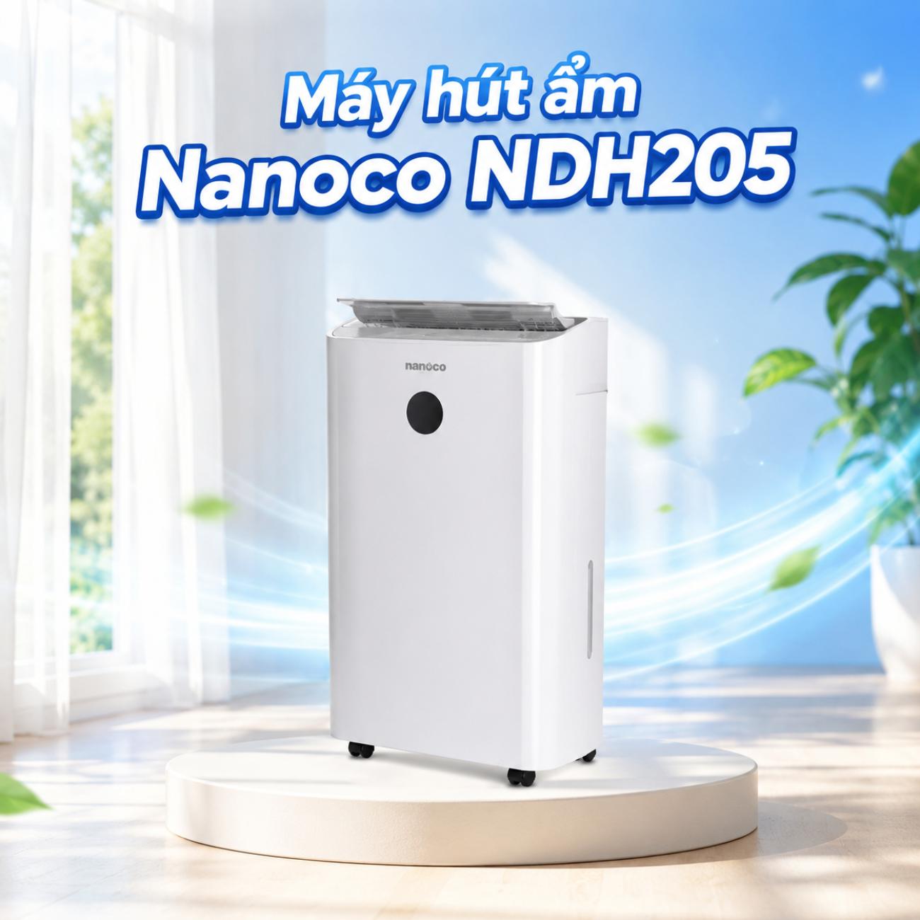 Máy hút ẩm Nanoco NDH205