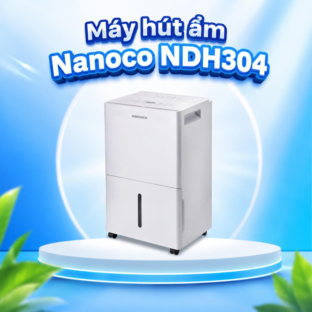 Máy hút ẩm Nanoco NDH304