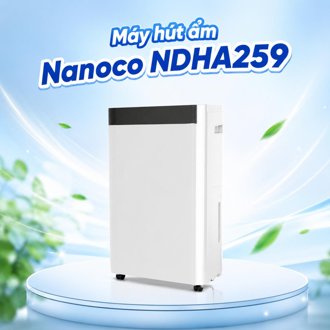 Máy hút ẩm Nanoco NDHA259