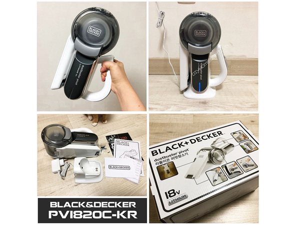 Máy hút bụi cầm tay dùng pin Black&Decker PV1820C