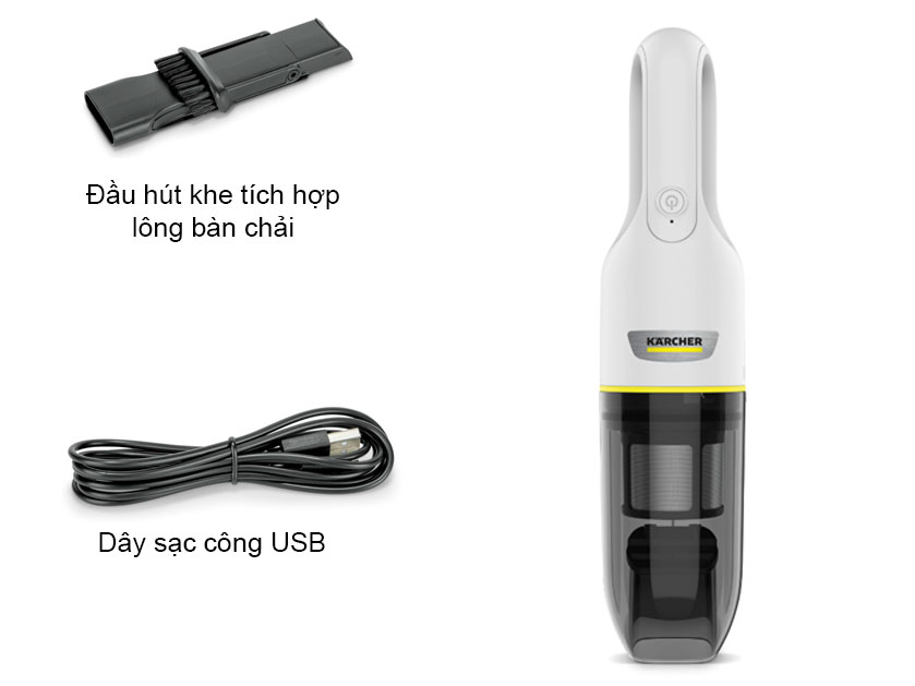 Máy hút bụi cầm tay dùng pin Karcher VCH 2