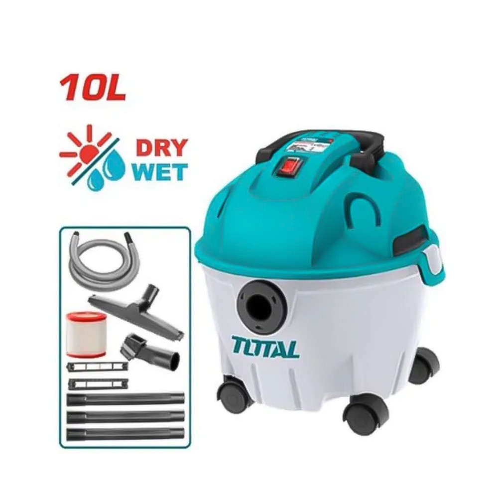 Máy hút bụi khô và ướt Total TVC12101 1200W 10 lít