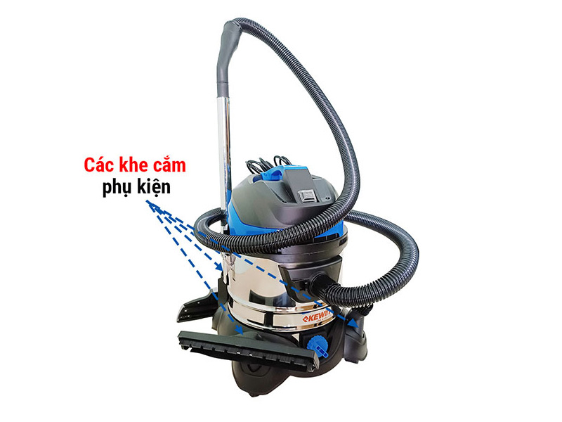 Máy hút bụi và giặt thảm Kewin KN151S 18 lít