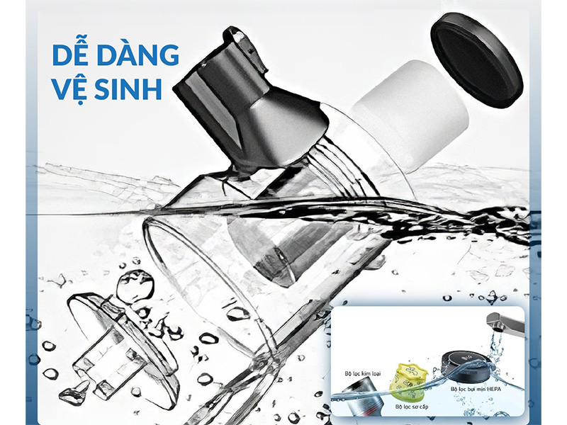 Máy hút bụi và lau nhà không dây Ultty V08
