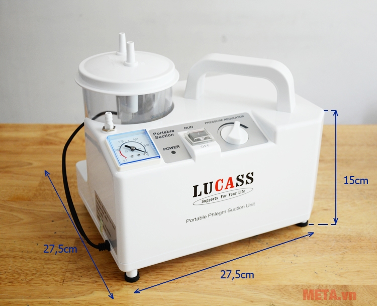 Máy hút dịch 1 bình Lucass SS-6A