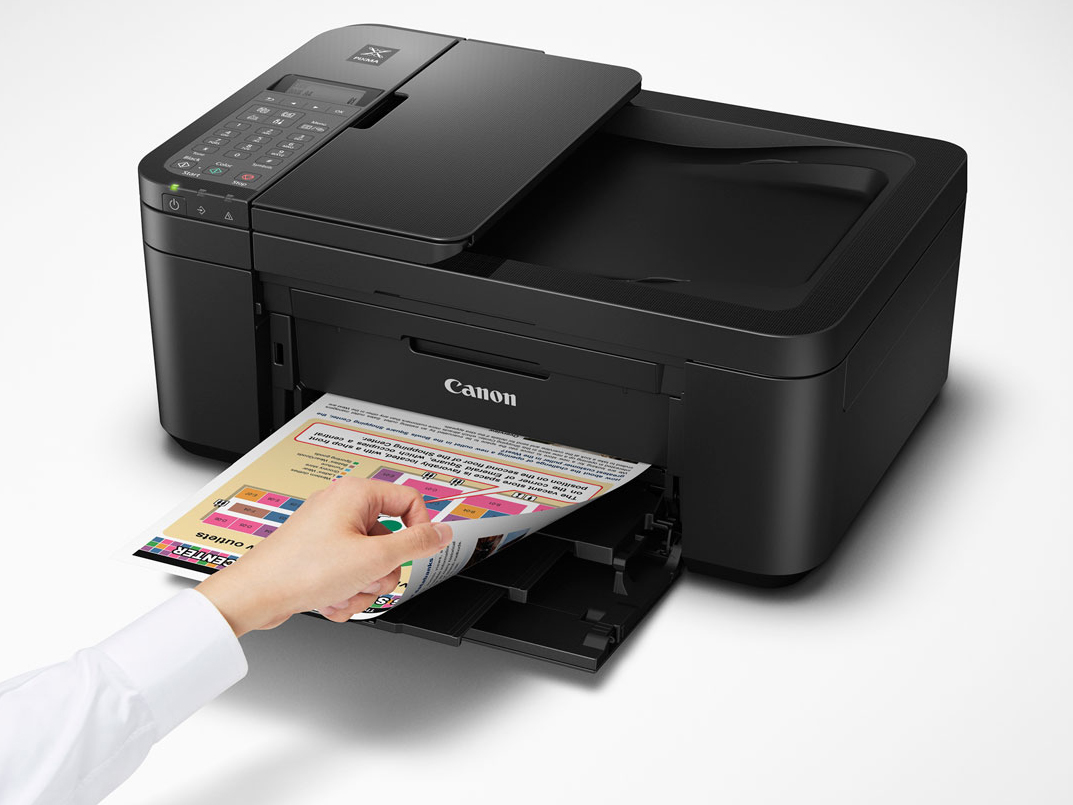 Máy in phun màu đa chức năng có Fax Canon Pixma TR4570S