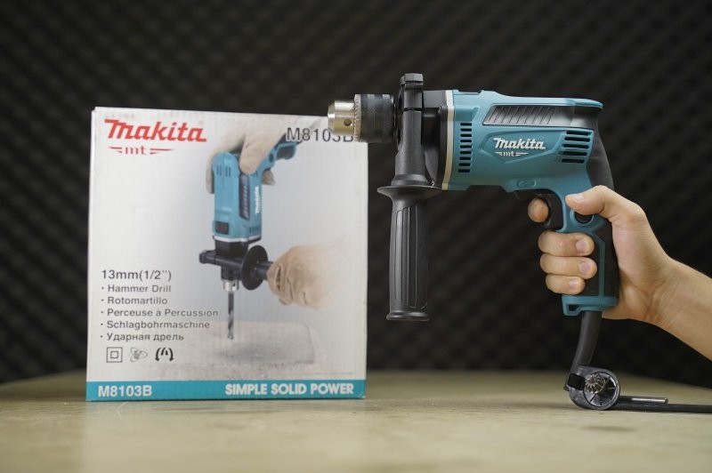 Máy khoan búa Makita M8103B 430W – đầu cặp 13 mm