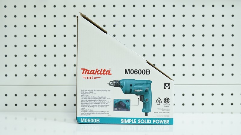 Máy khoan Makita M0600B 400W đầu kẹp 10 mm
